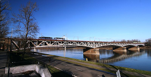 Srednicowy-spoorbrug Warschau #1