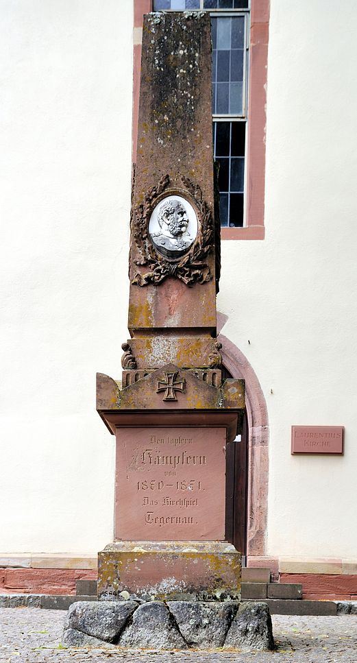 Franco-Prussian War Memorial Kleines Wiesental #1