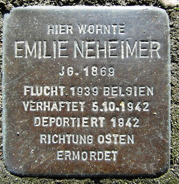 Stolpersteine Bielefelder Straße 35 #1