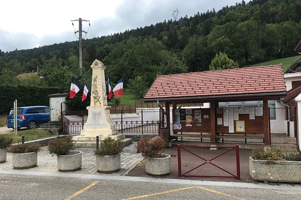 Oorlogsmonument Villard-sur-Bienne