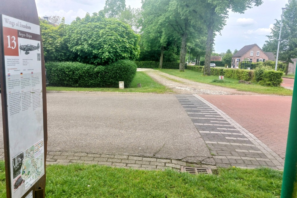 Cycle Route Wings of Freedom: Crash Site Messerschmitt Bf 109 G-14, W-Nr. 46083 #4