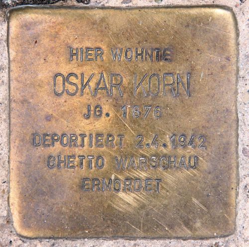 Stolpersteine Pariser Strae 24