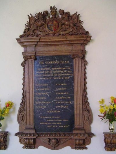 World War I Memorial St. Andrew Church #1