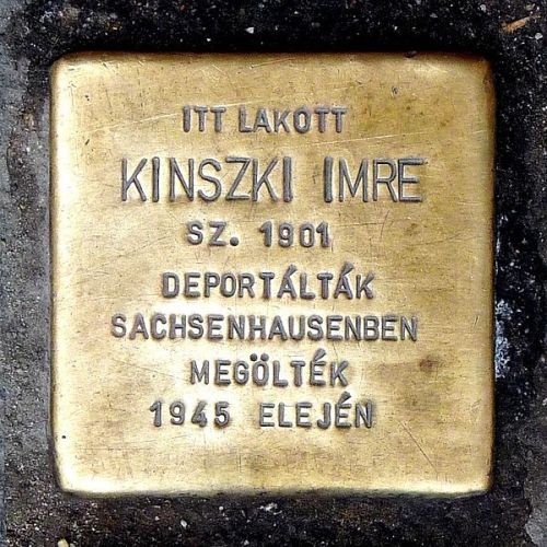 Stolpersteine Rna utca 121 #2