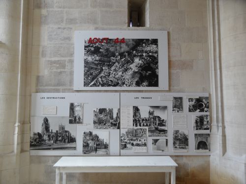 Expositie Bombardement glise Saint-Germain Argentan