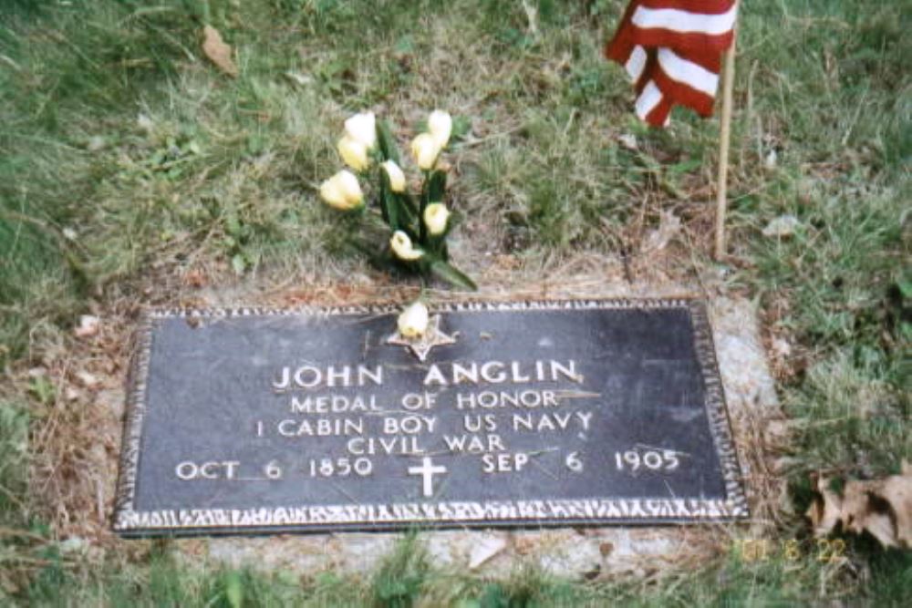Grave of John Edward Anglin
