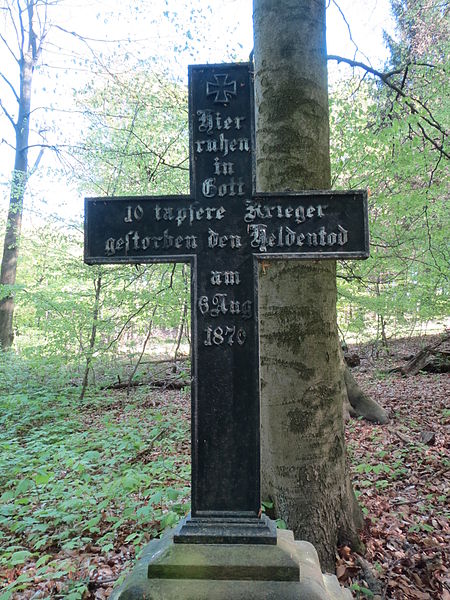 Gezamelijk Graf Frans-Duitse Oorlog Stiftswald Sankt Arnual #2
