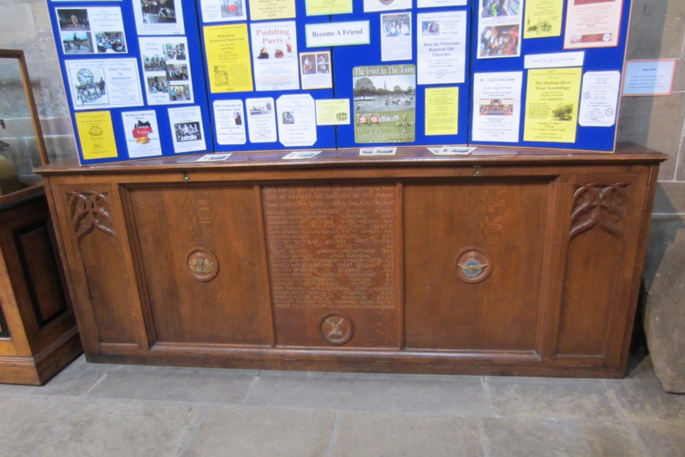 War Memorial St Cuthberts Church Darlington #3