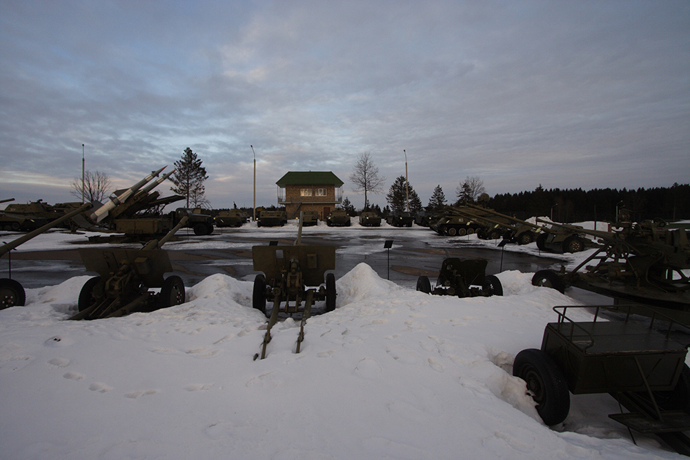 Open Air Display Stalin Line Museum