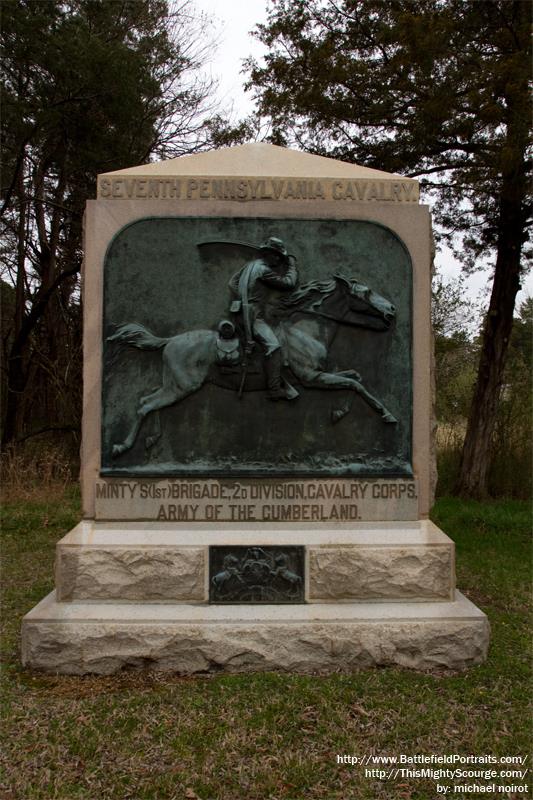 Monument 7th Pennsylvania Cavalry Regiment #1