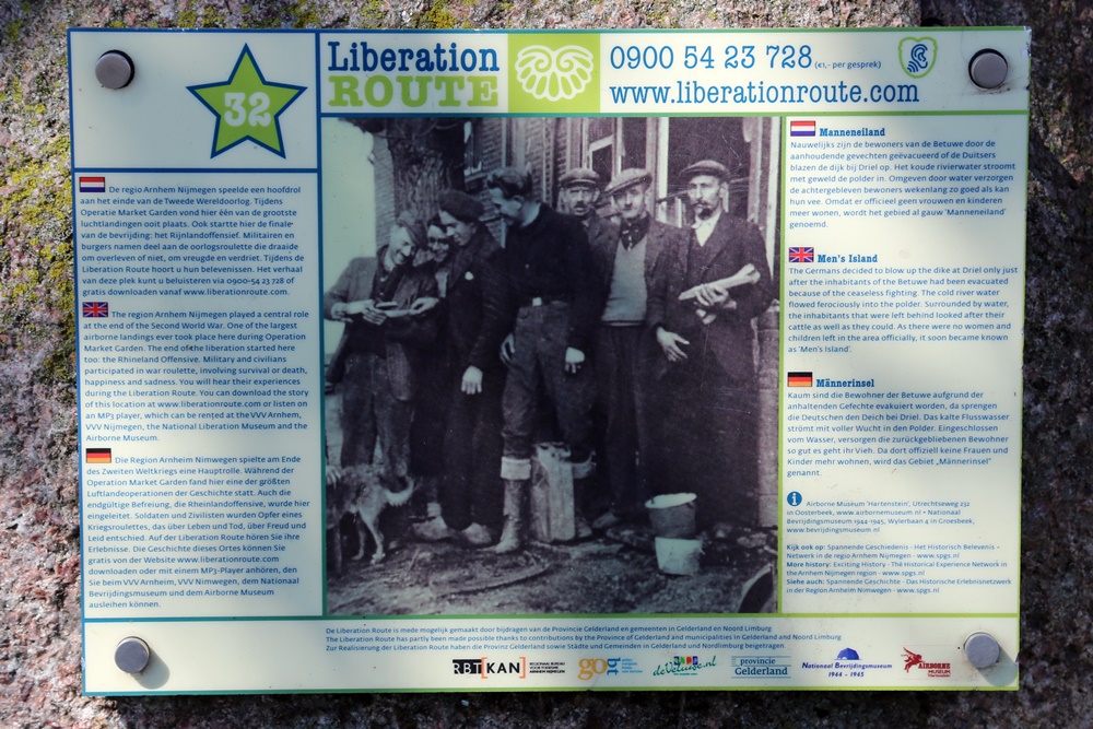 Liberation Route Marker 32 #2