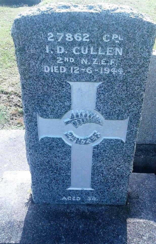 Commonwealth War Grave Maungaturoto Congregational Church Cemetery