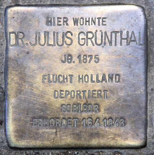 Stolperstein Wielandstrae 12 #1