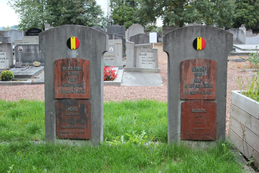 Belgische Graven Oudstrijders Braine-lAlleud Begraafplaats l'Ermite #3