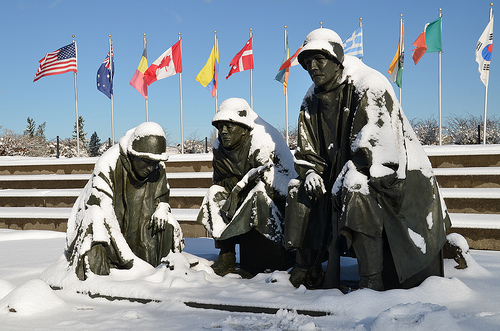 Monument Koreaanse Oorlog Washington State #1