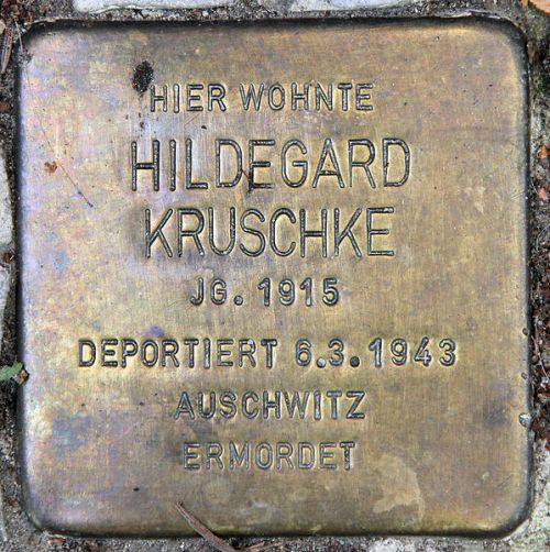 Stolpersteine Handjerystrae 37 #2