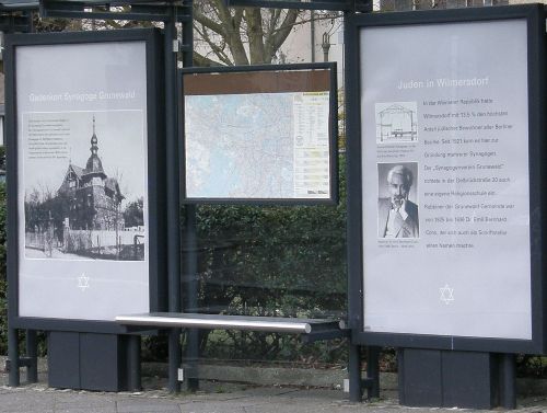 Monument Synagoge Grunewald #2