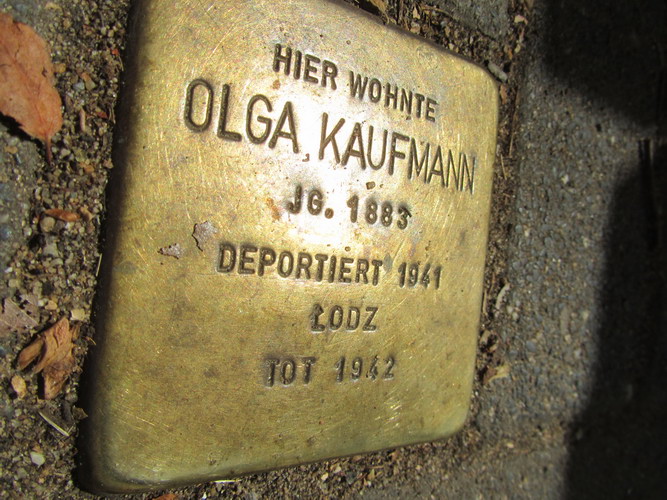 Stolperstein Hansemannstrae 44 #2