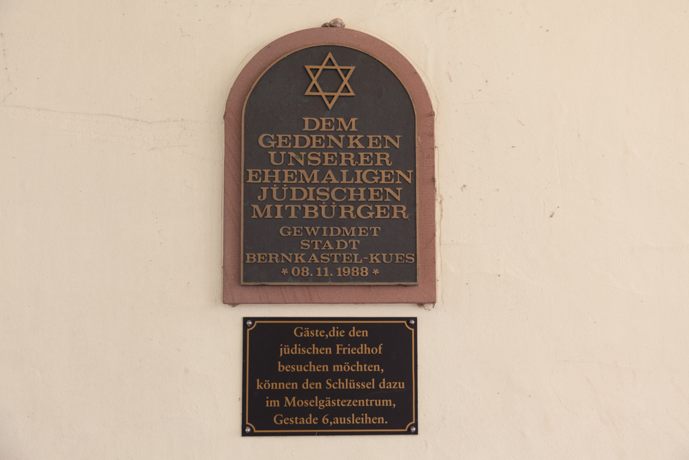 Jewish Memorial Bernkastel-Kues #1