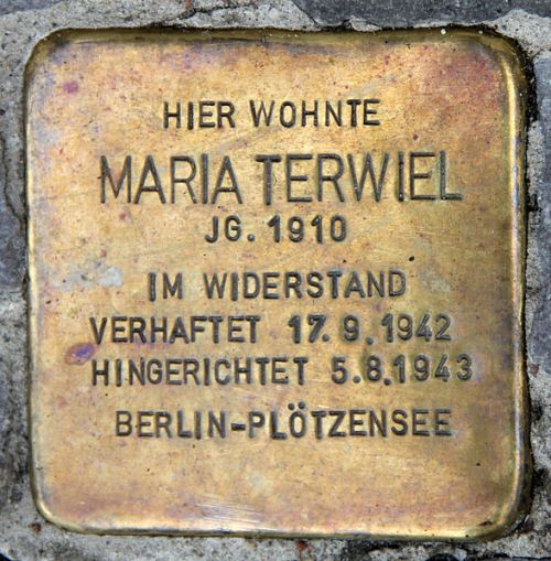Stumbling Stones Lietzenburger Straße 72 #1