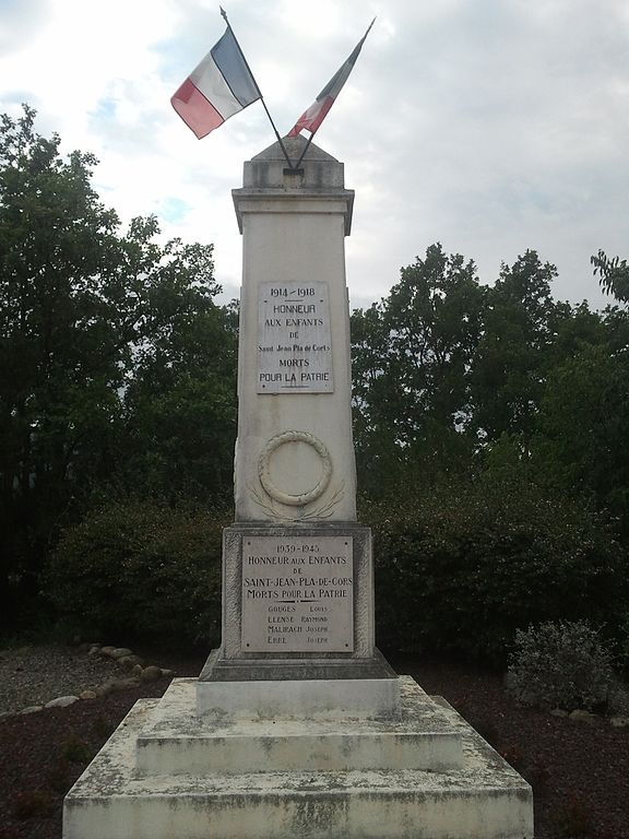 War Memorial Saint-Jean-Pla-de-Corts #1