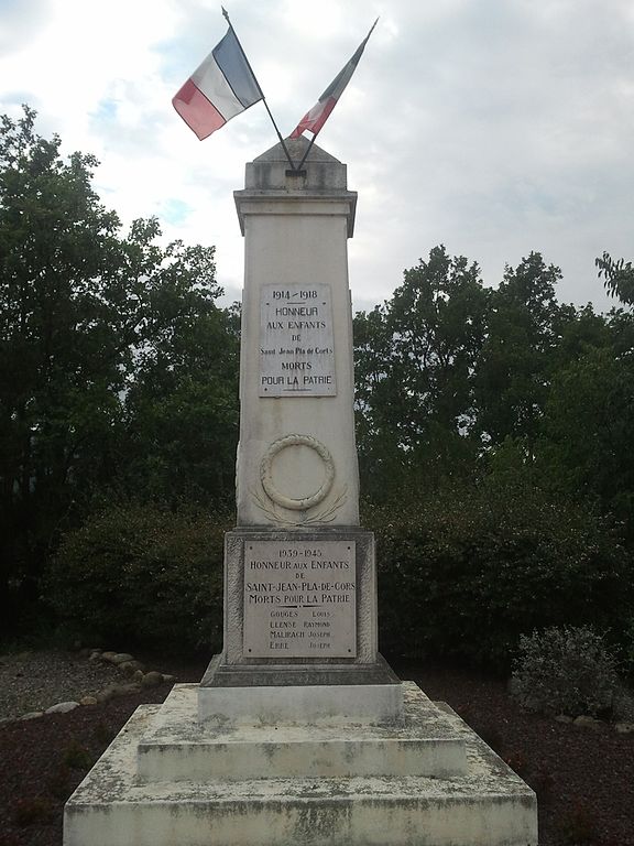 Oorlogsmonument Saint-Jean-Pla-de-Corts #1