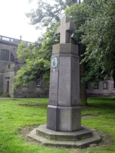 Oorlogsmonument Wrenthorpe Colliery