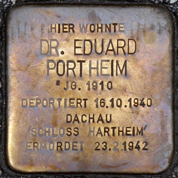 Stolperstein Makartplatz 6 #1