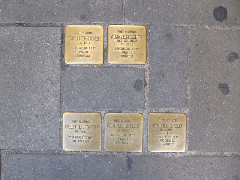 Stumbling Stones Neupfarrplatz 12 #1