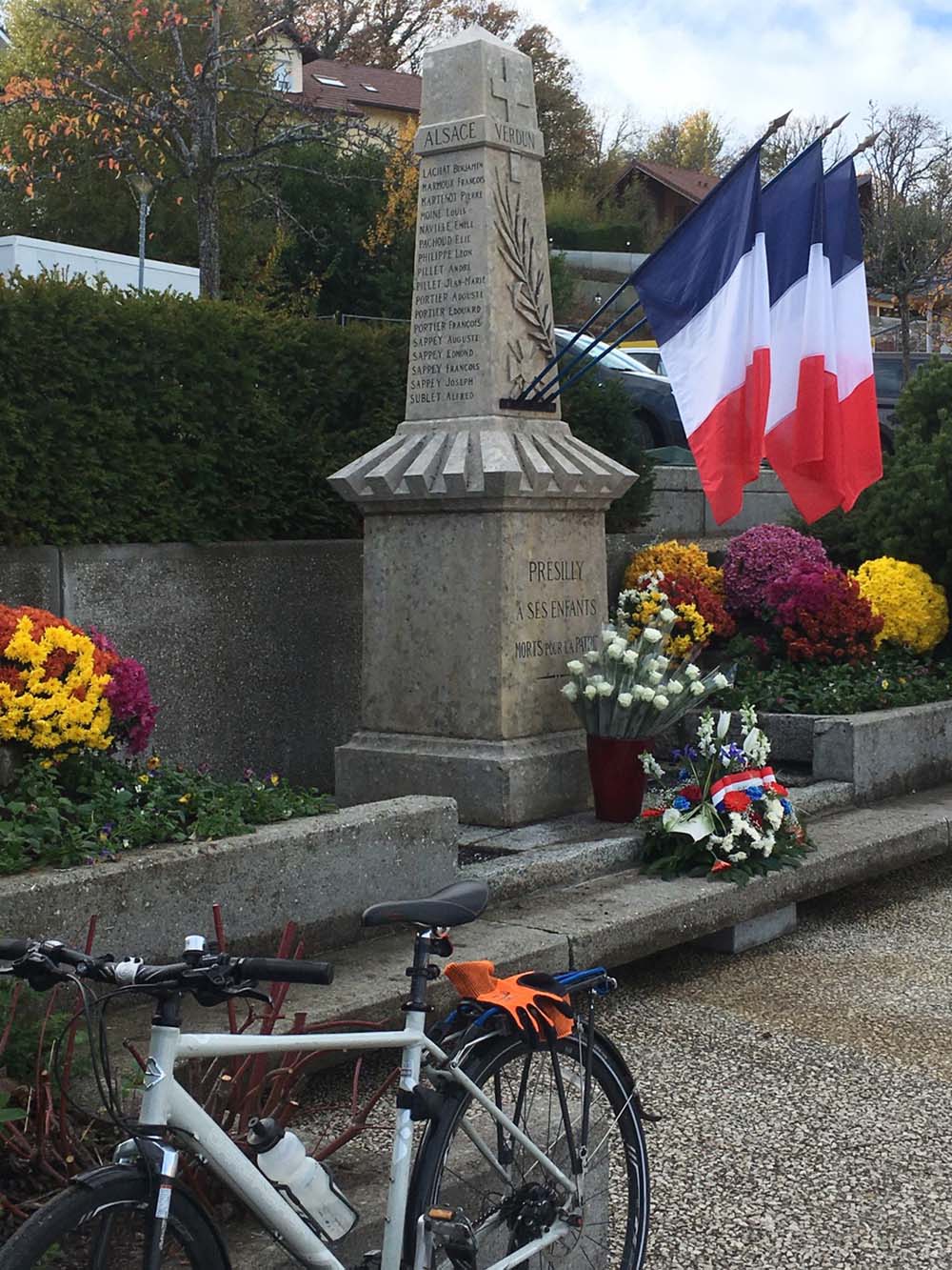 Oorlogsmonument Présilly
