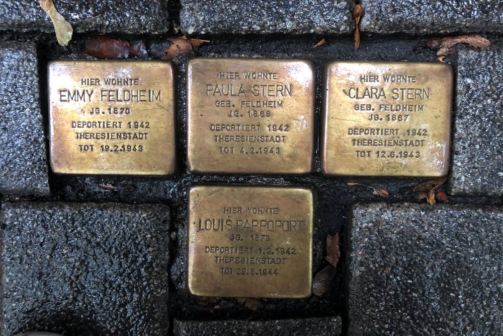 Stolpersteine Wallufer Strae 13 #1