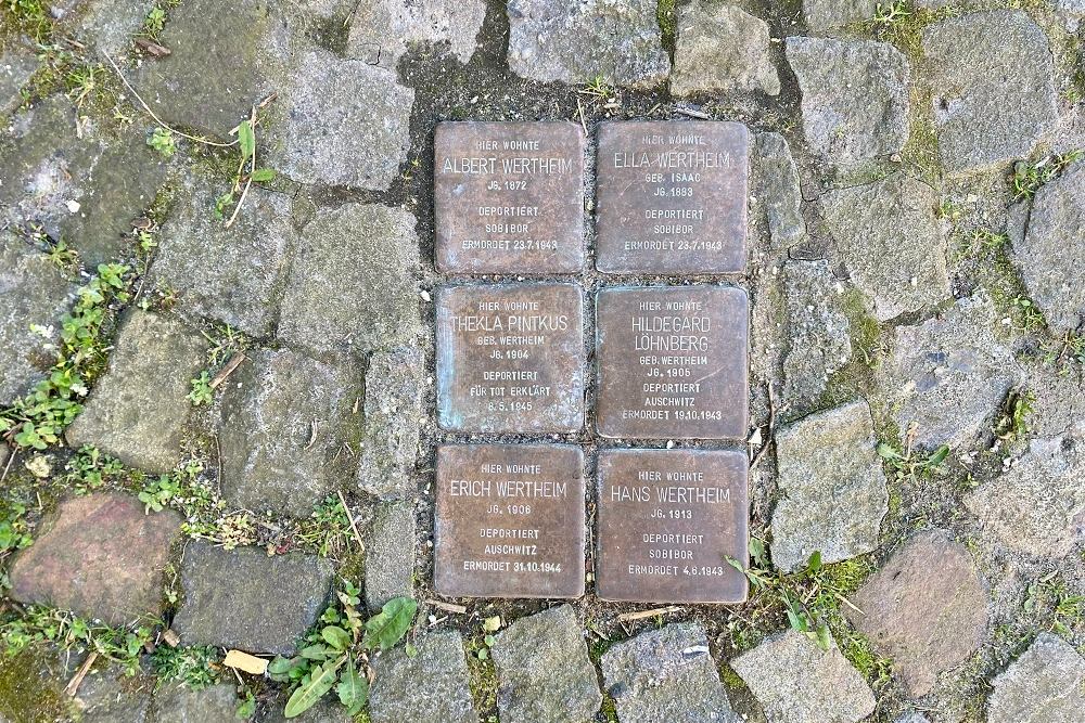 Stolpersteine Wilhelmstrae 31a