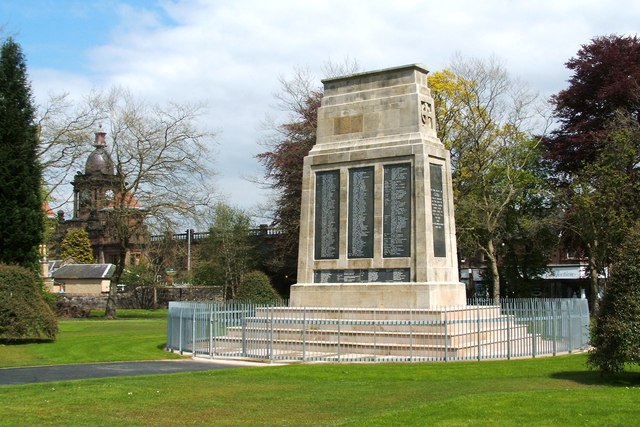 War Memorial Bonhill Parish Alexandria