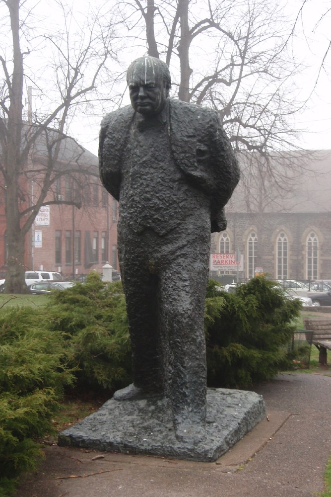 Standbeeld Winston Churchill
