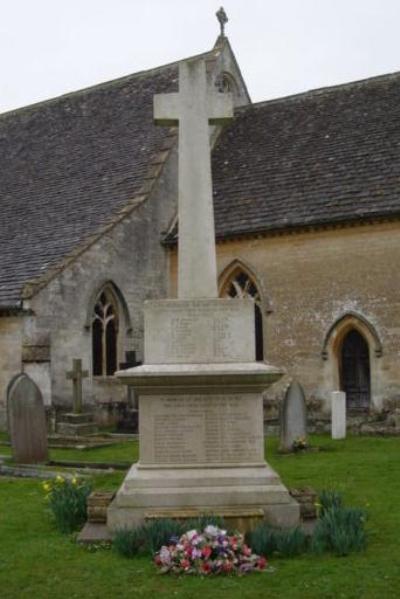 Oorlogsmonument Tetbury #1