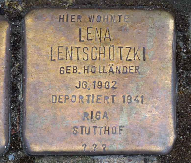 Stolpersteine Hermannstrae 48 #3