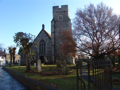 Commonwealth War Grave St. Dunstan Churchyard