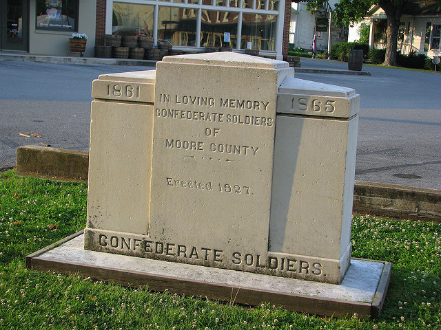 Geconfedereerden-Monument Moore County #1