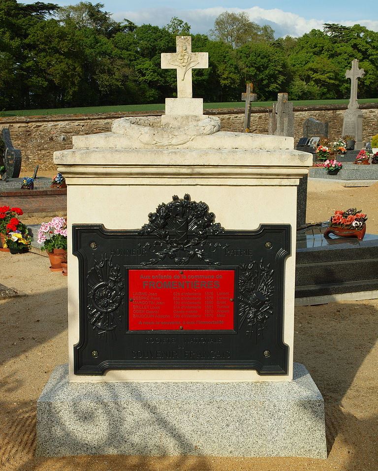 Monument Oorlogen 19e Eeuw Fromentières