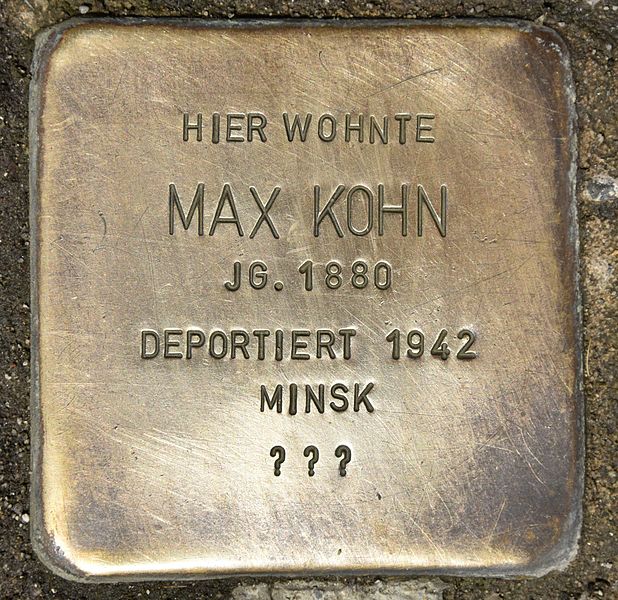 Stumbling Stones Wienerstraße 11 #3