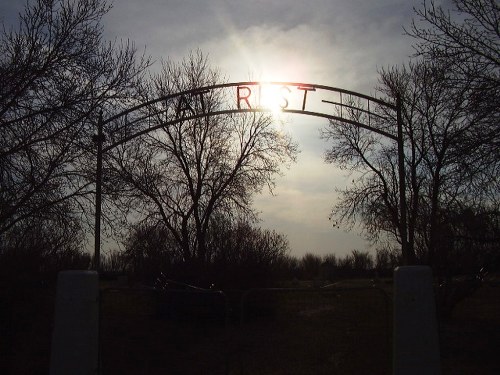 Commonwealth War Grave At Rest Cemetery