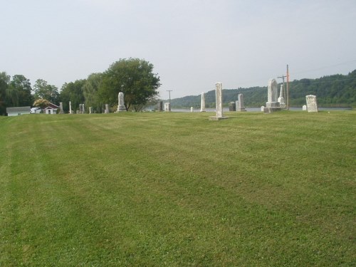 Oorlogsgraf van het Gemenebest River Bank Roman Catholic Cemetery #1
