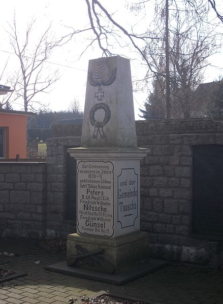 Monument Frans-Duitse Oorlog en WO1 Tauscha #1