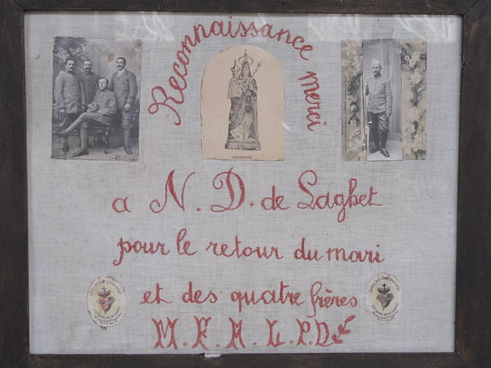 Oorlogsmonument Église Notre-Dame-de-Laghet #1
