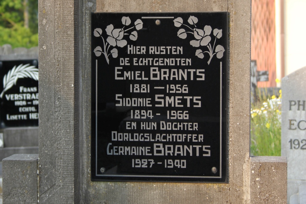 Belgische Oorlogsgraven Boutersem	 #2