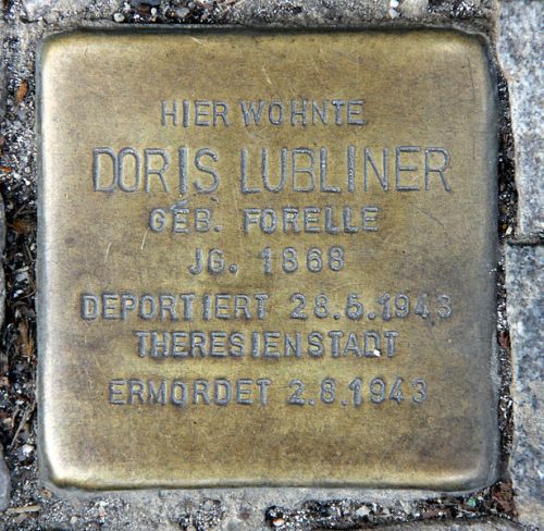 Stolpersteine Spandauer Damm 54 #2