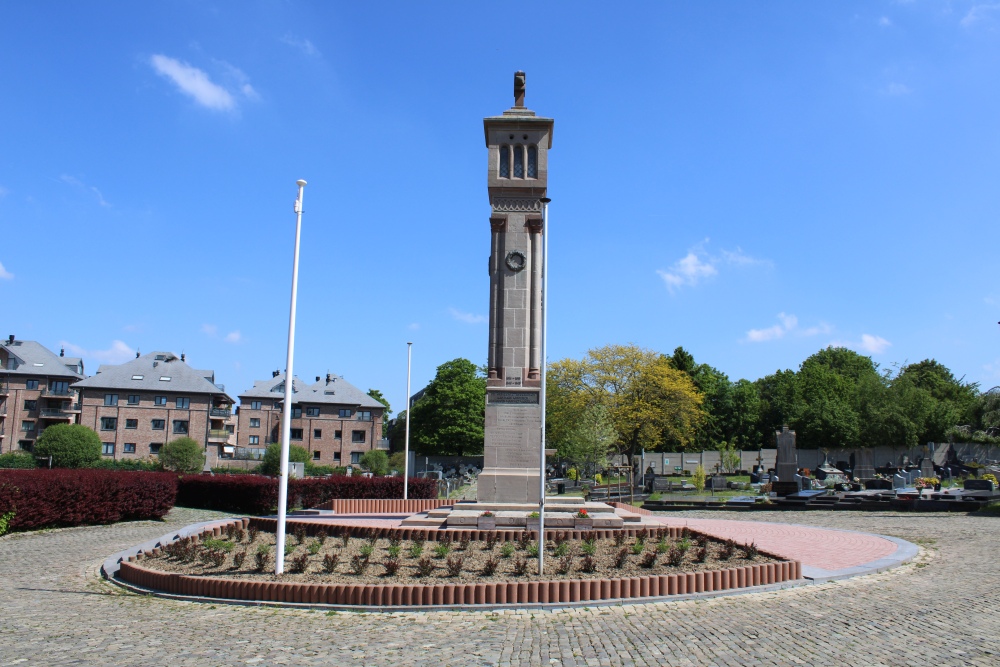 Oorlogsmonument Begraafplaats Oudergem	