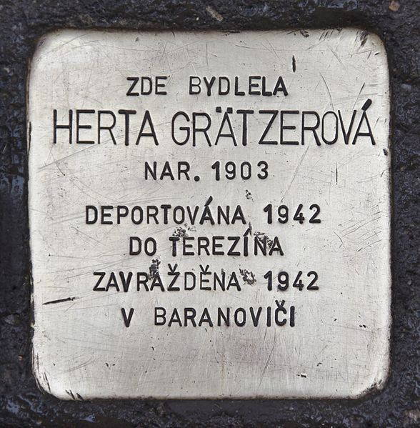 Stolpersteine Vdeňsk 676/7 #3