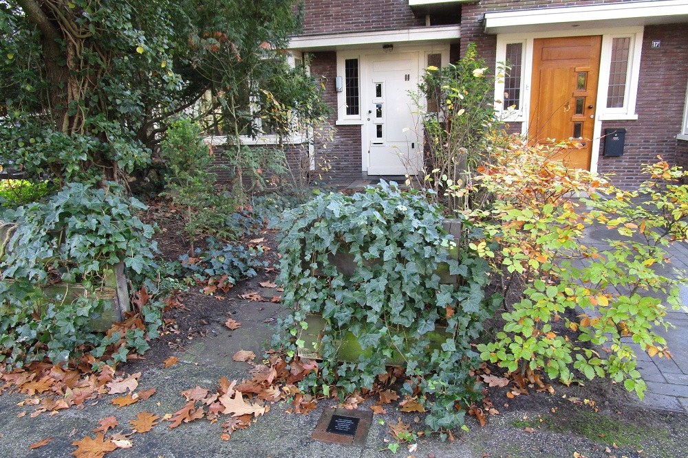 Herdenkingssteen Jan van der Heijdenstraat 19 #3