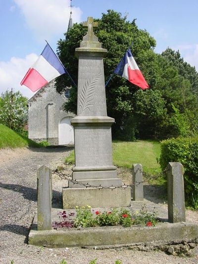 Oorlogsmonument Monchel-sur-Canche